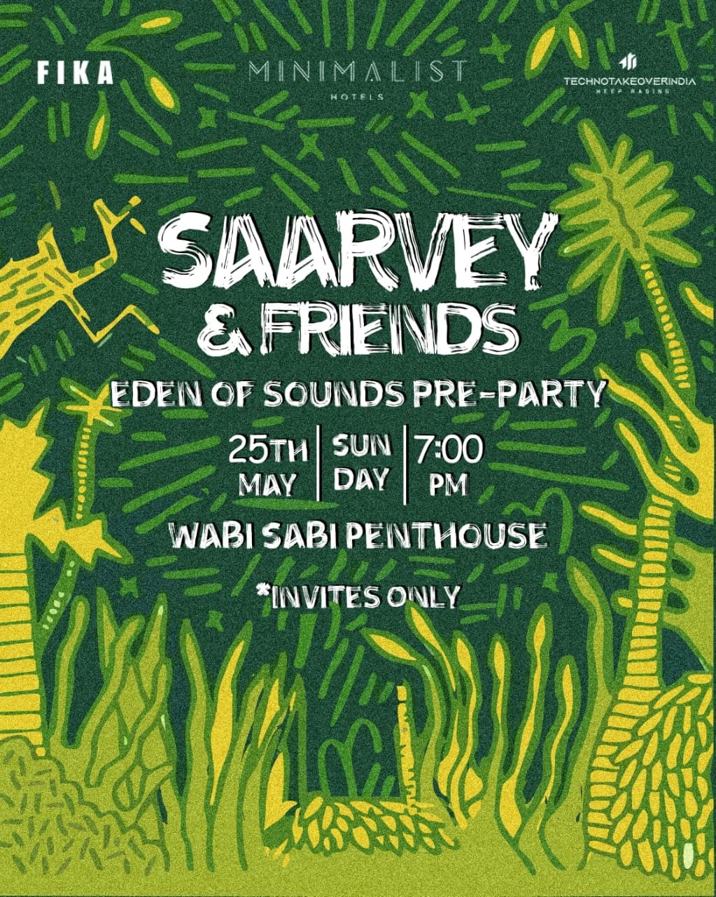 Saarvey & Friends: Eden of Sounds Pre-Party