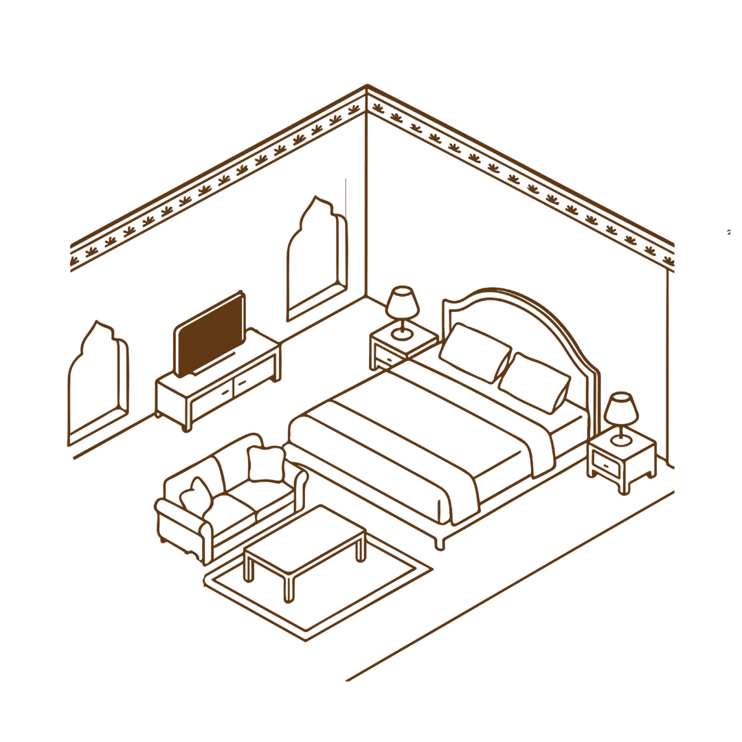 click to zoom MAHARAJA SUITE